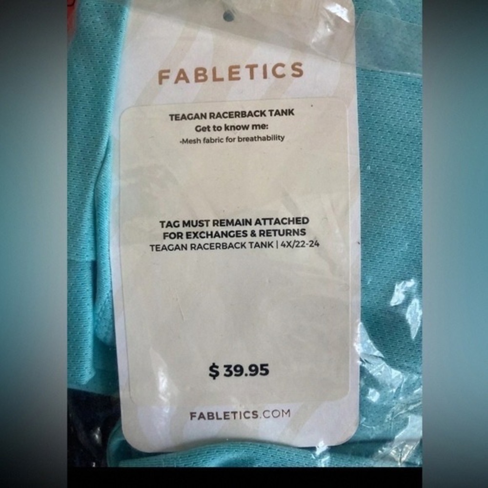 Fabletics Aqua Racerback Tank - image 5